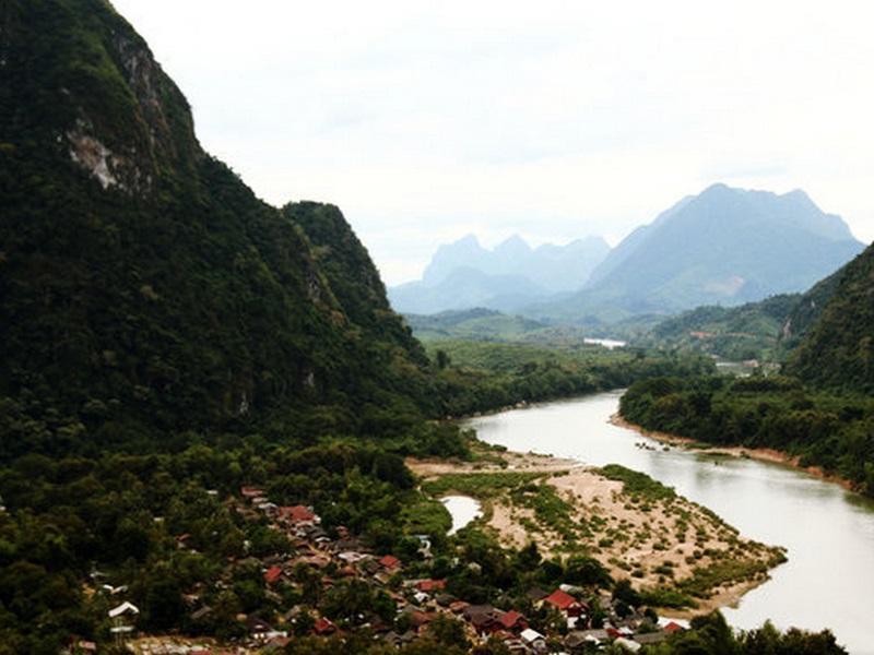 Riverview Bungalows Muang Ngoi Eksteriør bilde